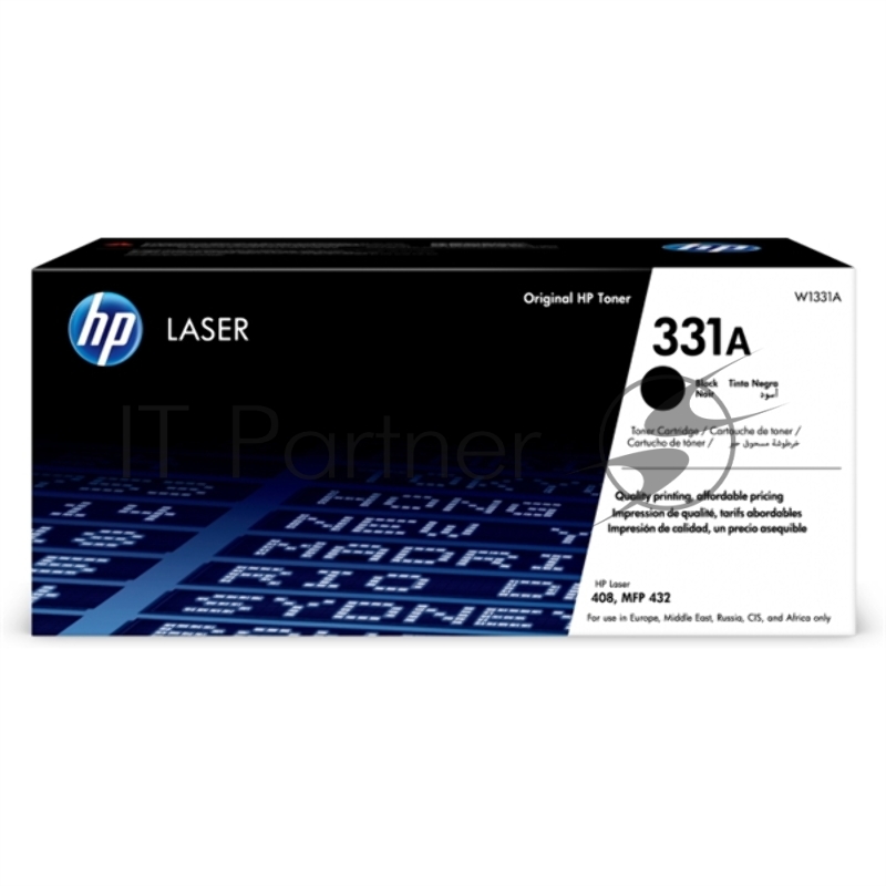 Картридж лазерный HP 331A черный для LJ M408, 5 000 стр.