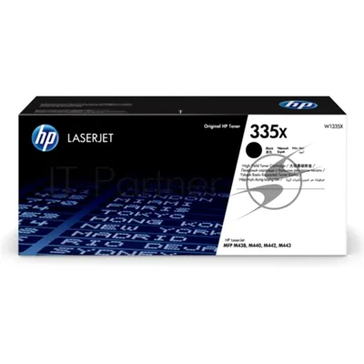 Картридж лазерный HP 335X черный для LaserJet MFP M438n/M442dn/M443nda 13 700 стр.