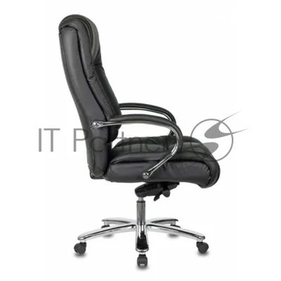 Кресло Бюрократ T-9925SL/BLACK черный, кожа