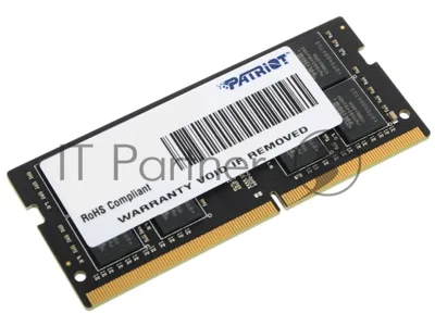 Оперативная память Patriot Signature, DDR4, 32GB (1x32 GB), 2666 MHz, CL19, SO-DIMM