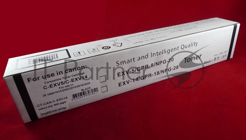 Картридж лазерный Canon iR 1600/1610/2000/2010/2016/2020 C-EXV5/C-EXV14/GPR-8 (туба 440г) JPN