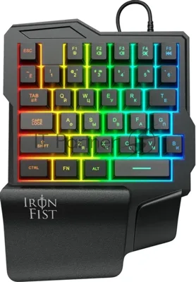 Цифровой блок Oklick 701G IRON FIST проводная, USB Type-A, чёрный