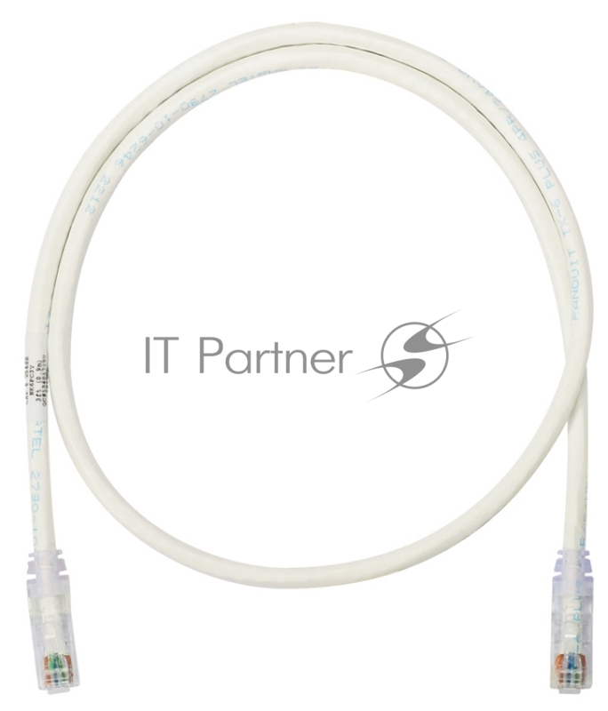 Патч-корд Panduit NK6PC3MY вилка RJ-45-вилка RJ-45 кат.6 3м белый