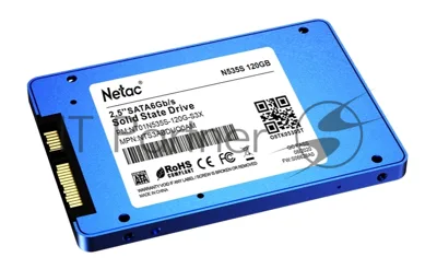 Накопитель SSD Netac N535S, 120Gb, 2.5", SATA-III, R/W 540/490