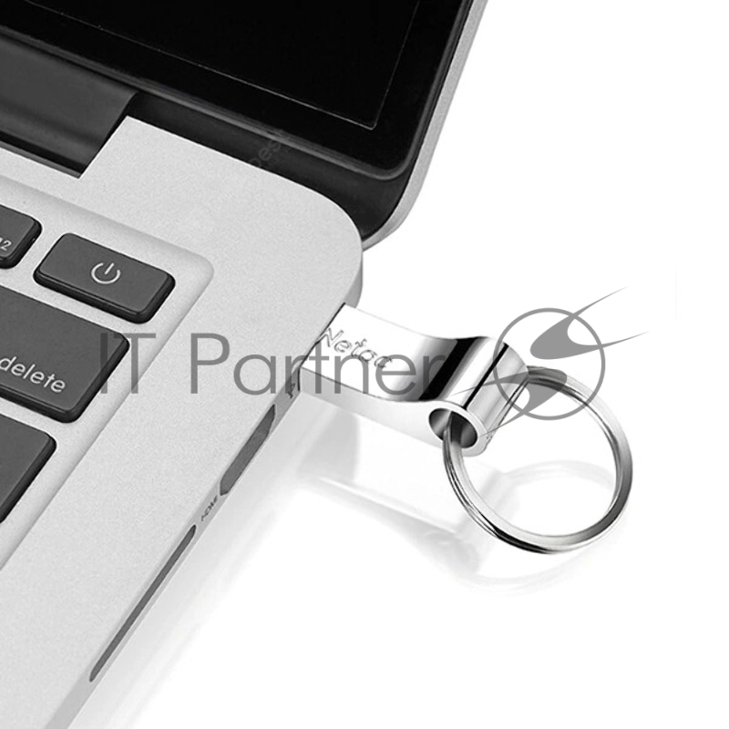 Флешка USB Netac U275 (NT03U275N-016G-20SL), 16Gb, USB 2.0, R/W 50/40, серебристый