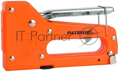 Степлер PATRIOT SPQ-113, пластиковый корпус, скобы тип 53 (4-8мм), 100 скоб в комплекте
