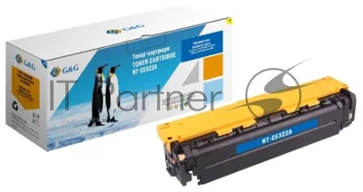 Картридж лазерный G&G NT-CE322A желтый (1300стр.) для HP LJ Pro CP1525n/CP1525nw/CM1415fn MFP/CM1415fnw MFP