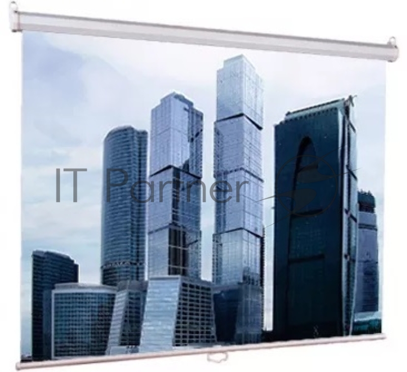 Настенный экран Lumien Eco Picture 142х200см (рабочая область 109х194 см) Matte White восьмигранный корпус, возможность потолочн./настенного крепления, уровень в комплекте, 16:9 (треугольная упаковка)