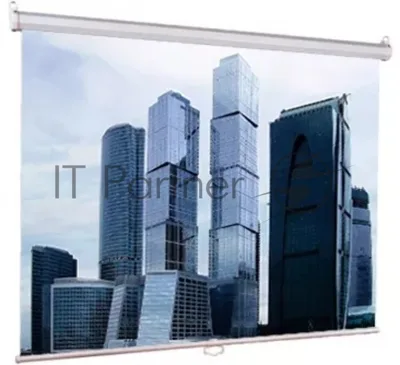Настенный экран Lumien Eco Picture 142х200см (рабочая область 109х194 см) Matte White восьмигранный корпус, возможность потолочн./настенного крепления, уровень в комплекте, 16:9 (треугольная упаковка)