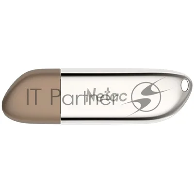 Флешка USB Netac U352 (NT03U352N-032G-20PN), 32Gb, USB 2.0, R/W 50/15, серебристый