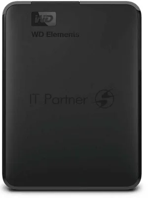 Внешний HDD 2.5" Western Digital Elements Portable, 5TB, USB 3.2 Gen 1 Type-A, 5400 rpm, черный