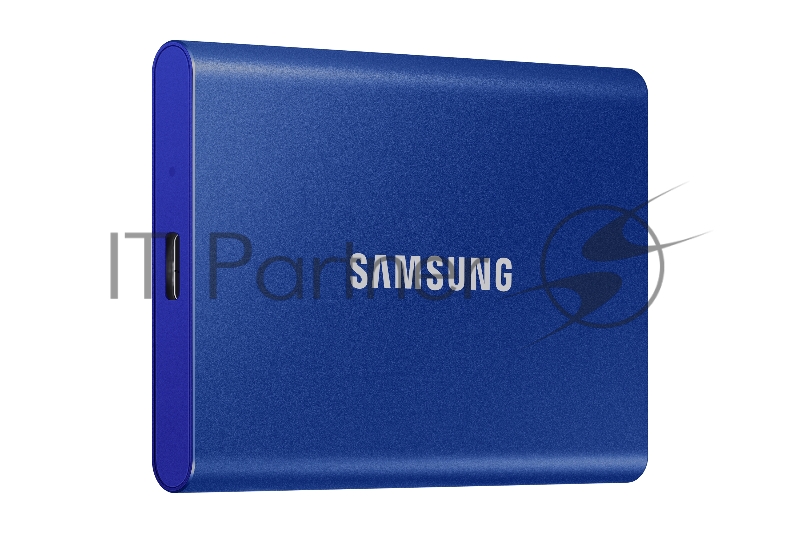 Внешний SSD Samsung T7, 1TB, USB 3.2 Gen 2 Type-C, R/W 1050/1000, синий