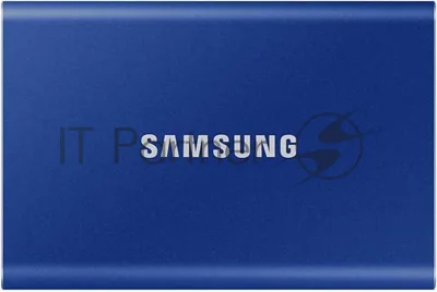 Внешний SSD Samsung T7, 2TB, USB 3.2 Gen 2 Type-C, R/W 1050/1000, синий