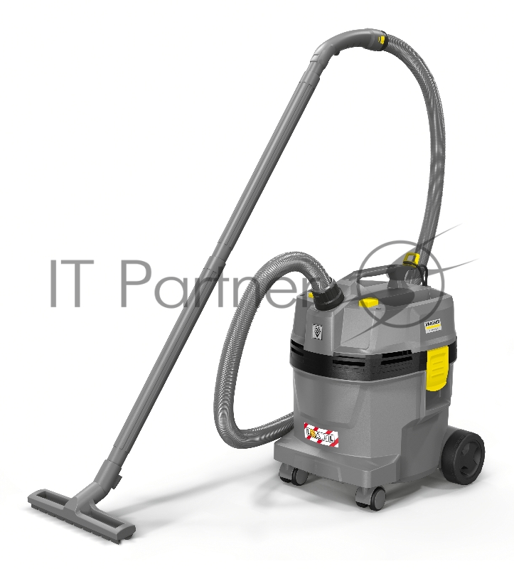 Пылесос Karcher NT 22/1 Ap L серый, 1300 Вт, уборка влажная и сухая, пылесборник мешок 22 л
