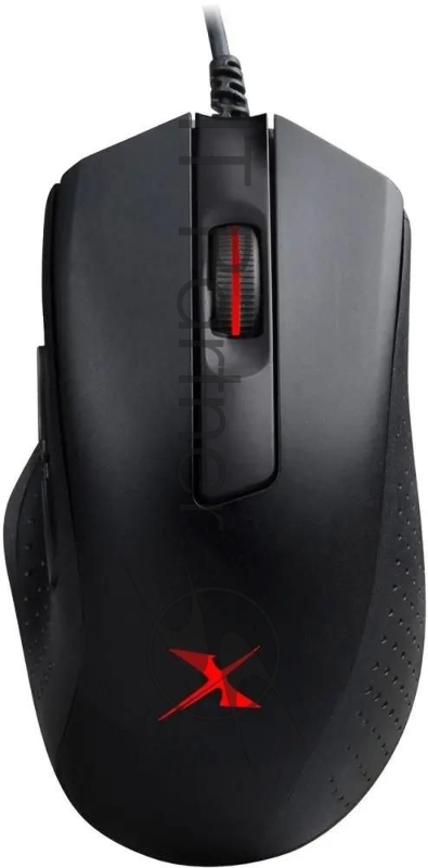 Мышь проводная A4Tech Bloody X5 Pro черный, 16000 dpi, USB, кнопки - 9