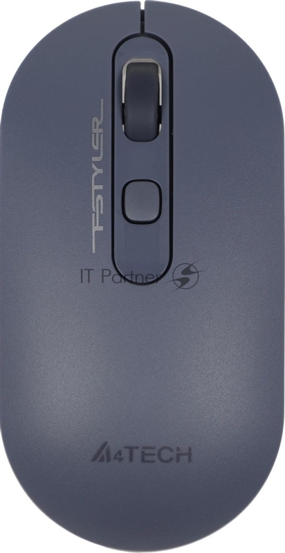 Мышь беспроводная A4Tech Fstyler FG20 синий, 2000 dpi, USB Type-A, радиоканал, кнопки - 4