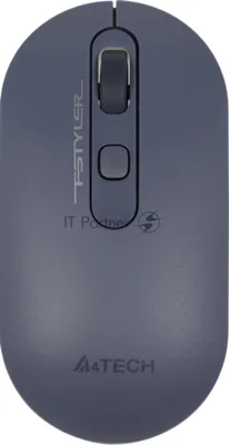 Мышь беспроводная A4Tech Fstyler FG20 синий, 2000 dpi, USB Type-A, радиоканал, кнопки - 4
