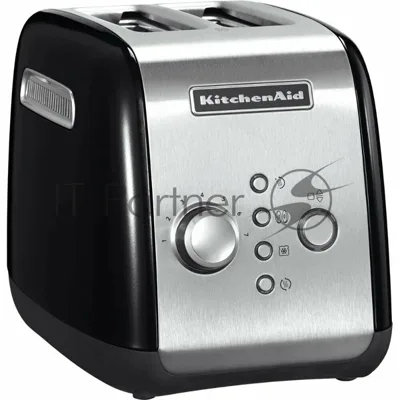 Тостер KitchenAid 5KMT221EOB черный, 1100 Вт, 2 слота