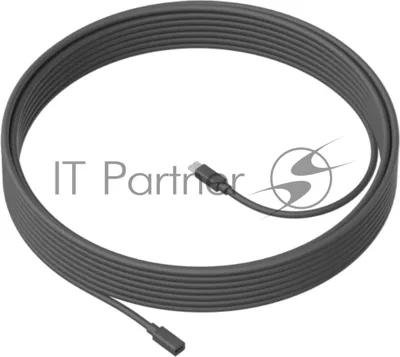 Кабель LOGITECH MeetUp 10m Mic Cable - графитовый - WW - MEETUP 10M MIC CABLE
