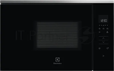 Встраиваемая микроволновая печь Electrolux KMFE172TEX черный/серебристый, 17 л, 800 Вт, переключатели - сенсор