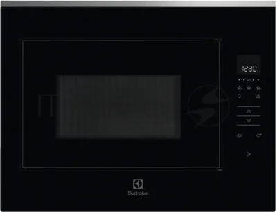 Встраиваемая микроволновая печь Electrolux KMFE264TEX черный/серебристый, 26 л, 900 Вт, переключатели - сенсор