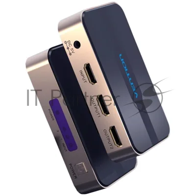 Разветвитель - сплиттер Vention HDMI 19F/2x19F на 2 монитора ACBG0