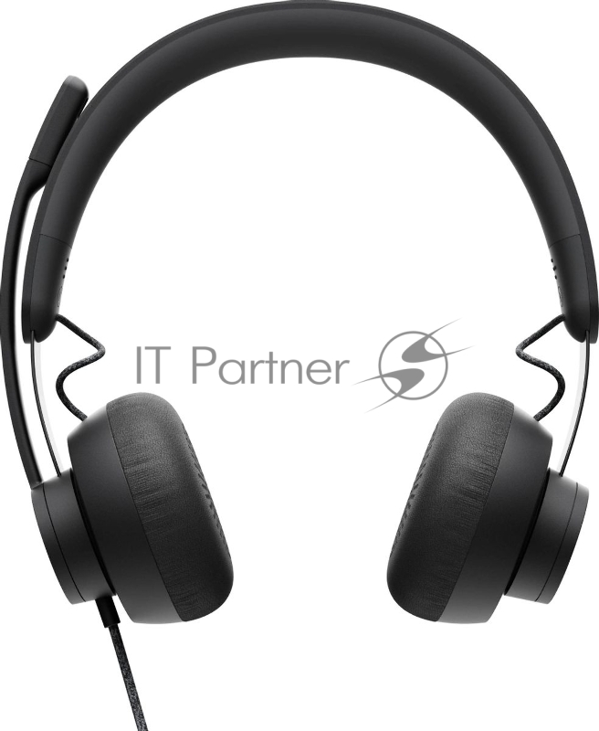 Гарнитура Logitech Zone Wired Teams графит, проводная, USB