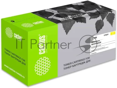Картридж лазерный Cactus CS-TN221Y желтый (21000 стр.) для Konica Minolta bizhub C227/C287