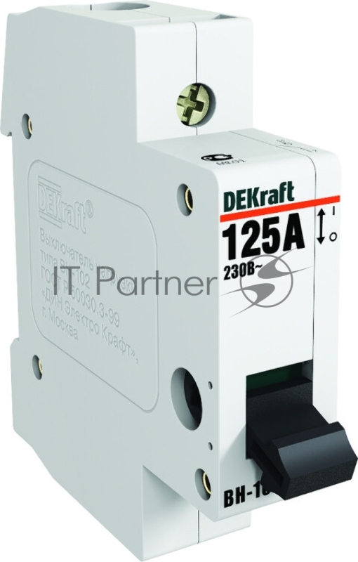 Выключатель нагрузки 1Р 20А ВН-102 17001DEK DEKraft