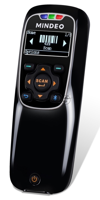 Сканер штрих-кода ручной Mindeo MS3690Plus Mark (MS3690-2D-HD(WI-FI)) 2D имидж, беспроводной, 100 скан/сек, USB, черный
