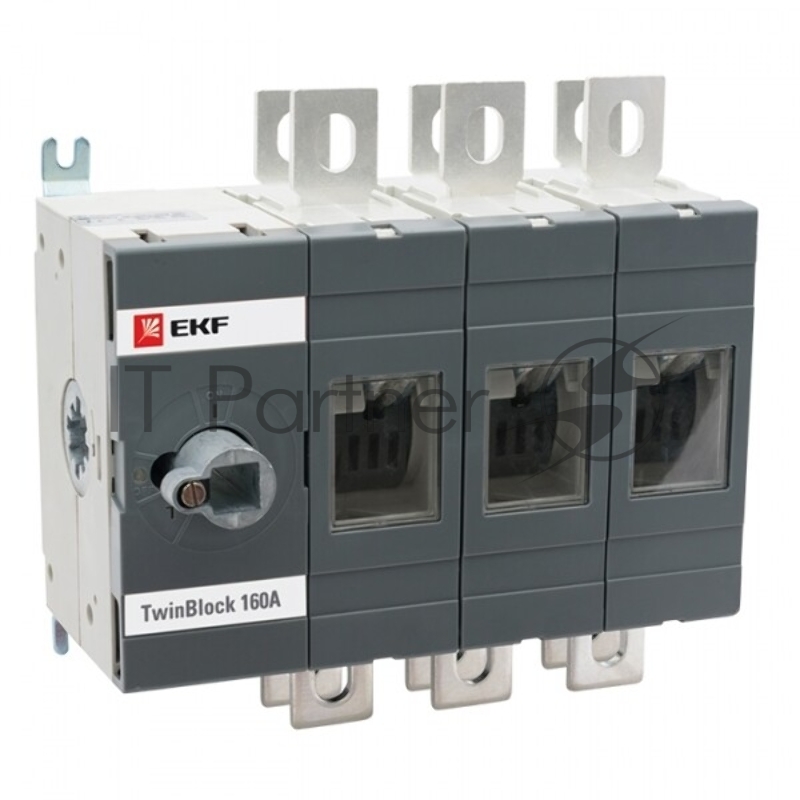 Рубильник 630A 3P реверсивный без рукоятки управления TwinBlock EKF tb-s-630-3p-rev EKF