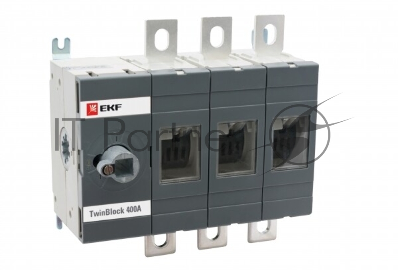 Рубильник 400A 3P без рукоятки управления TwinBlock EKF PROxima tb-s-400-3p EKF