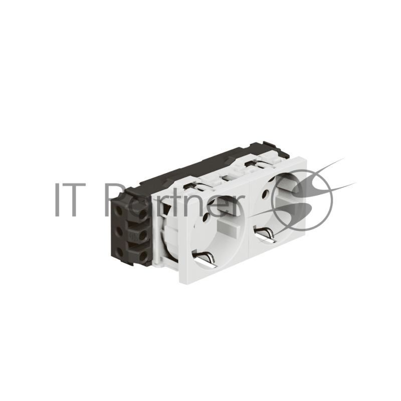Розетка Mosaic 4М 2*2P+Т нем.стд. 077602 Legrand