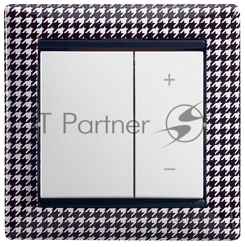 Светорегулятор нажимной 40-600W для л/н и обмоточных т-ров 770074 Legrand Valena Белый