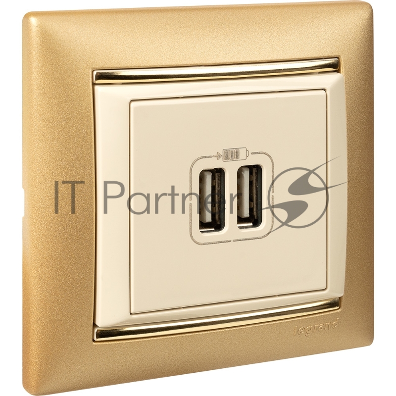 Розетка 2-ая USB 774170 Legrand Valena Сл. кость