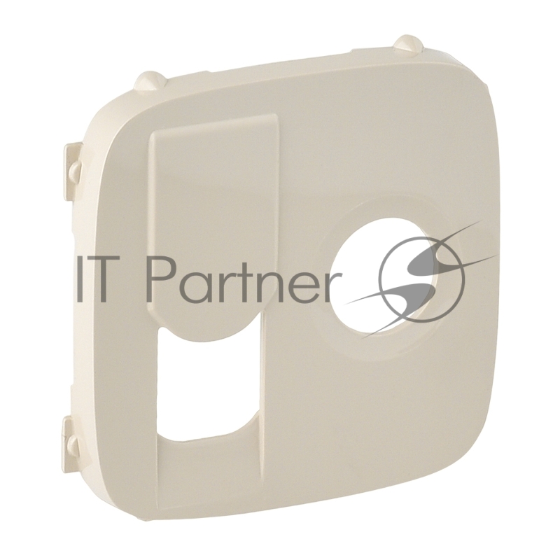 Накладка розетки TV-RJ45 754836 Legrand Valena ALLURE Сл.кость