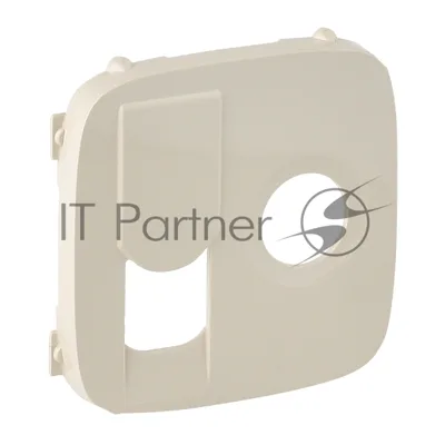 Накладка розетки TV-RJ45 754836 Legrand Valena ALLURE Сл.кость
