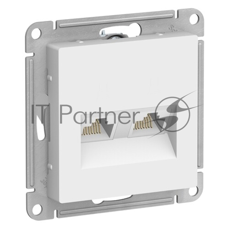 Механизм розетки компьютерной 2-м AtlasDesign RJ45 кат.5E беж.