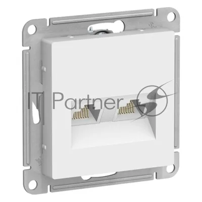 Механизм розетки компьютерной 2-м AtlasDesign RJ45 кат.5E беж.