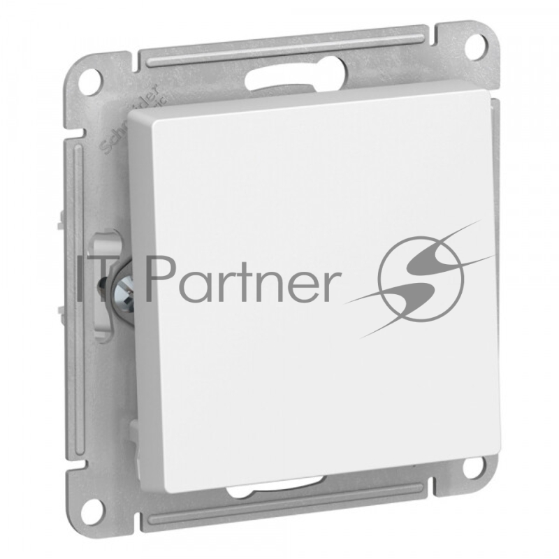 Механизм выключателя 1-кл. СП AtlasDesign 10А IP20 (сх. 1) 10AX с самовозвратом бел.