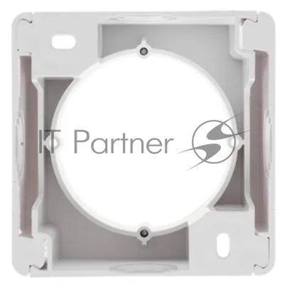 Коробка наружного монтажа GSL000100 Schneider Electric Glossa белый