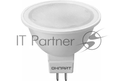 Лампа светодиодная ОНЛАЙТ 71637 OLL-MR16-5-230-3K-GU5.3
