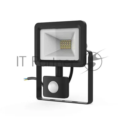 Прожектор светодиодный Gauss LED 20W 1380lm IP65 6500К с датчиком движения