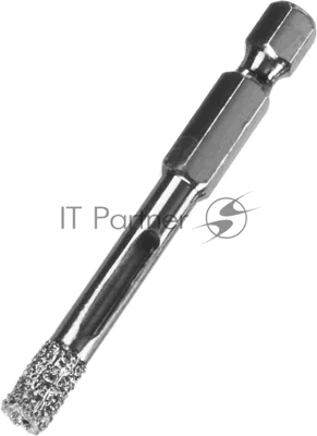 Сверло алмазное универсальное, технология ВВС, d=6 мм, хвостовик HEX 1/4", ЗУБР Профессионал 29865-06