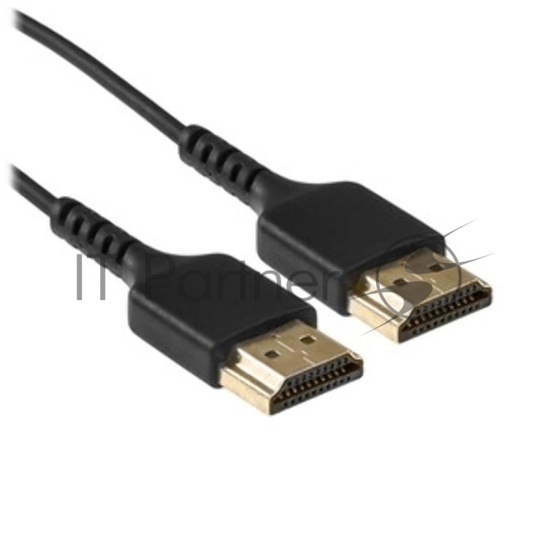 Кабель HDMI C-HM-HM-0.5M Wize,0.5 м, v.2.0, 19M/19M, позол.разъемы, экран, черный, пакет