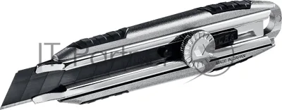 Нож OLFA OL-MXP-L X-design, цельная алюминиевая рукоятка, винтовой фиксатор, 18 мм