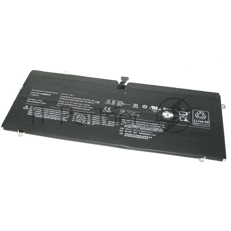 Аккумуляторная батарея для ноутбука Lenovo Yoga 2 Ultrabook (L12M4P21) 7.4V 54Wh