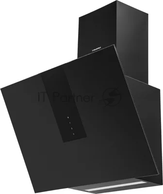 Вытяжка каминная наклонная Maunfeld Aurora 60 черный матовый, 60 см, 1270 куб. м/ч, 52 дБ
