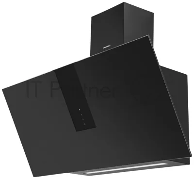 Вытяжка кухонная наклонная Maunfeld Aurora 90 черный матовый, 90 см, 1270 куб. м/ч, 52 дБ