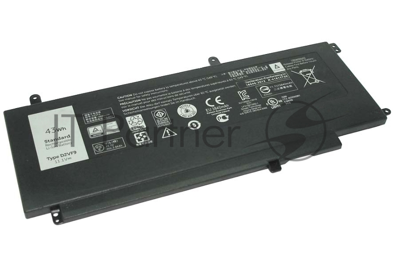 Аккумулятор для Dell Inspiron 15-7547, 43Wh, 11.1V, Dell